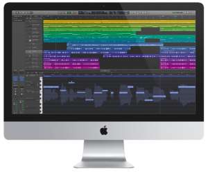 Apple Display with Logic Pro